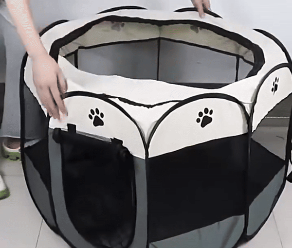 Groom Glory Portable Foldable Pet Tent - Waterproof & Breathable