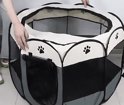 Groom Glory Portable Foldable Pet Tent - Waterproof & Breathable