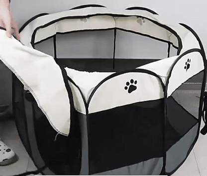 Groom Glory Portable Foldable Pet Tent - Waterproof & Breathable
