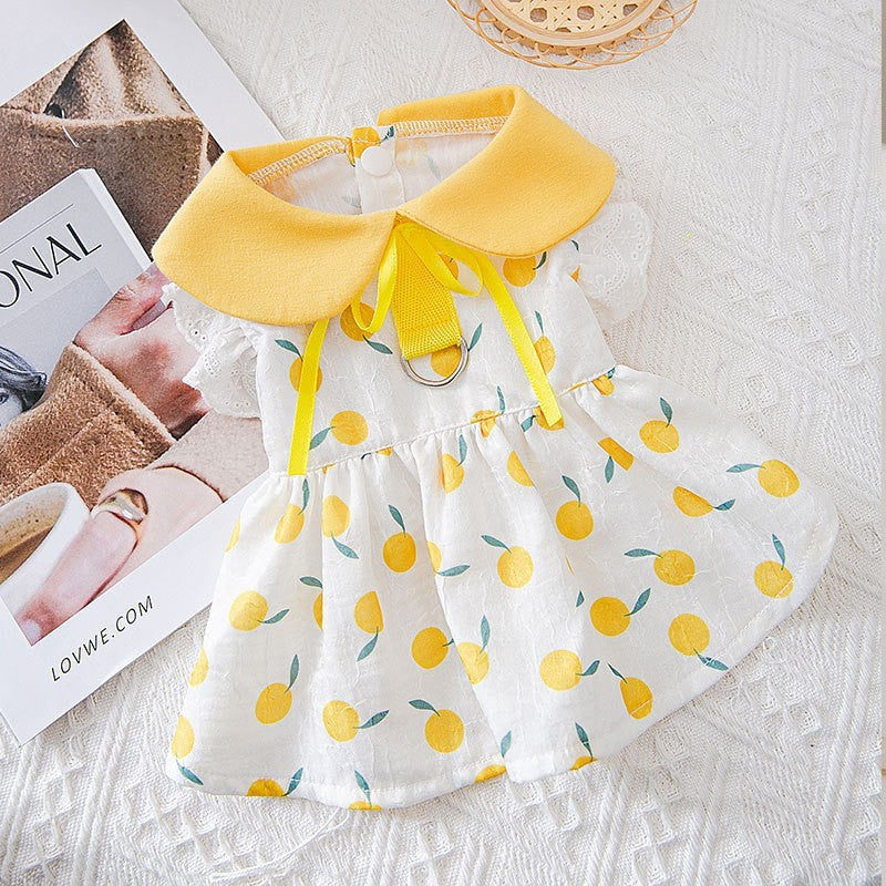 Groom Glory Princess Style Dog Skirt - Thin & Breathable Satin Dress