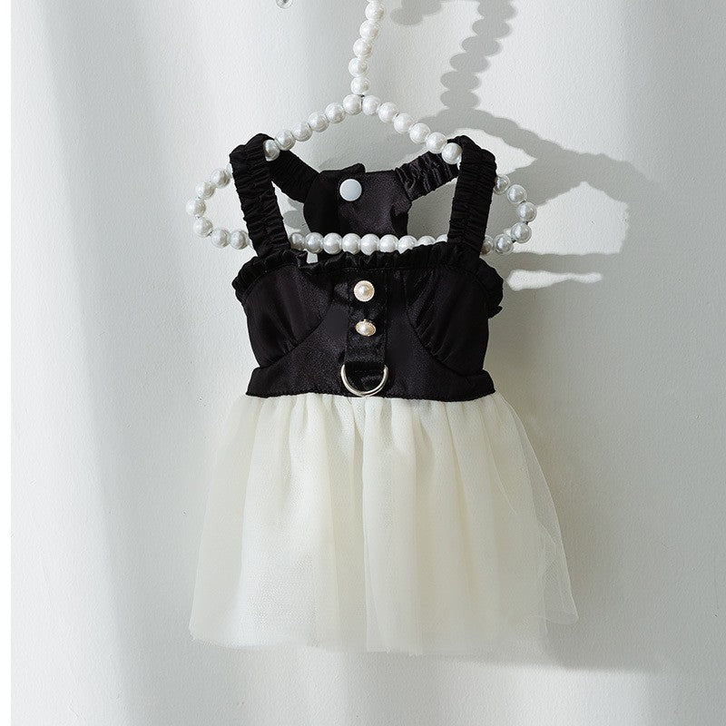 Groom Glory Princess Style Dog Skirt - Thin & Breathable Satin Dress