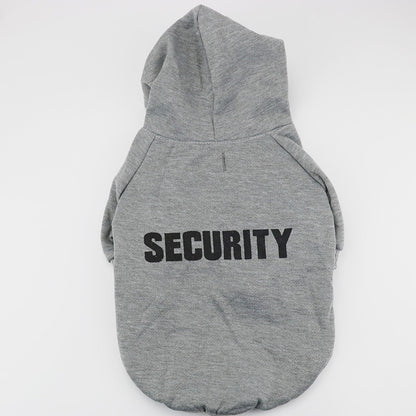 Groom Glory Security Dog Sweater – Soft Fleece Hoodie for Small Pets