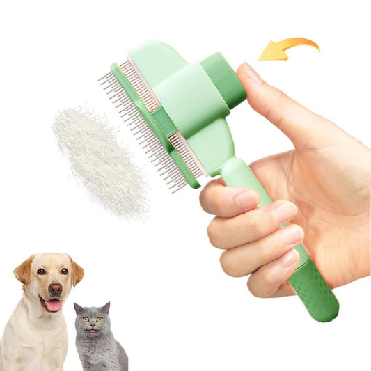 Groom Glory Self-Cleaning Pet Comb for Dogs & Cats