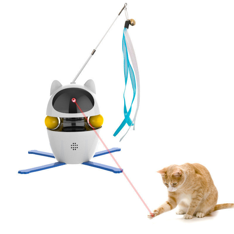 Groom Glory Smart Automatic Cat Toy Stick & Ball Set