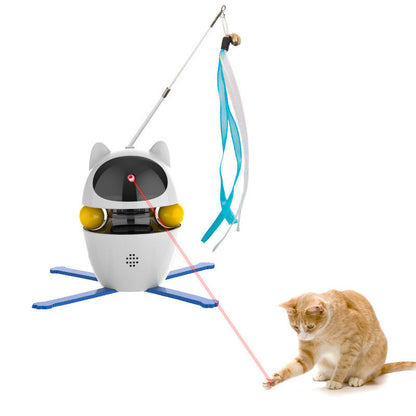 Groom Glory Smart Automatic Cat Toy Stick & Ball Set