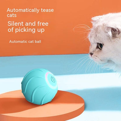 Groom Glory Smart Rolling Ball Cat Toy – USB Rechargeable Interactive Toy