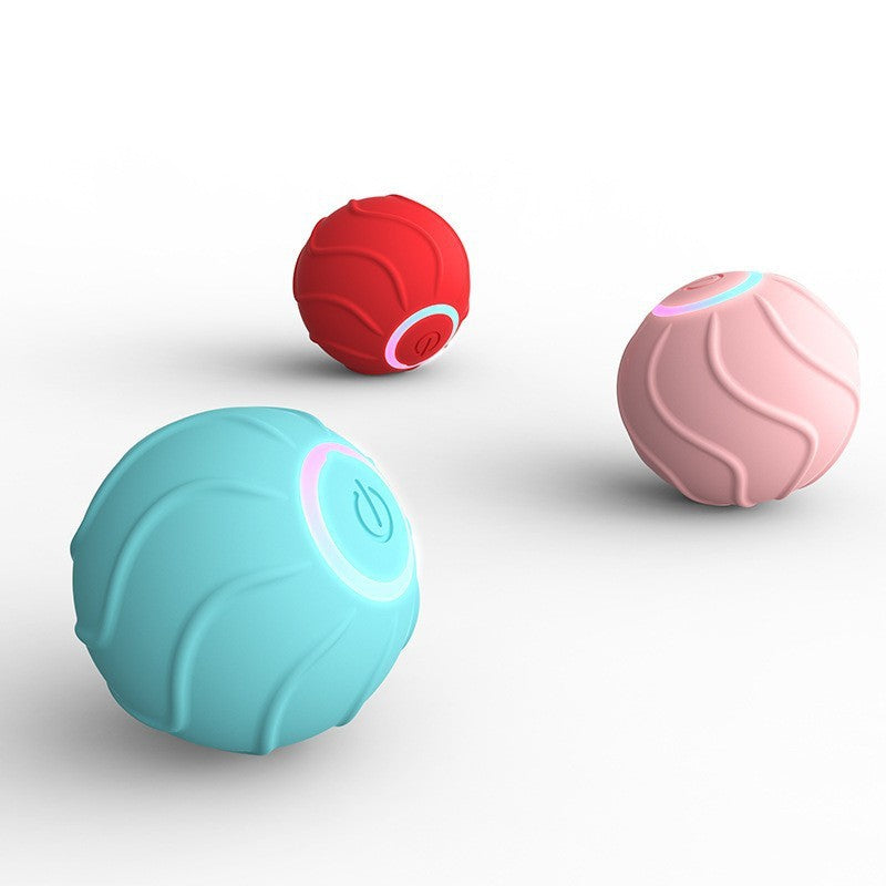 Groom Glory Smart Rolling Ball Cat Toy – USB Rechargeable Interactive Toy
