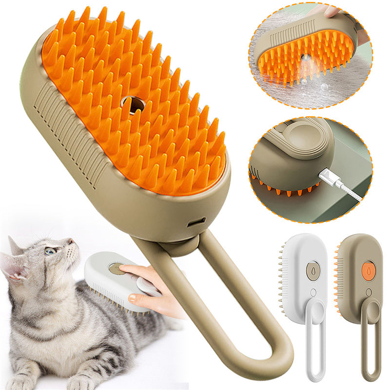 Groom Glory Steam Pet Hair Brush