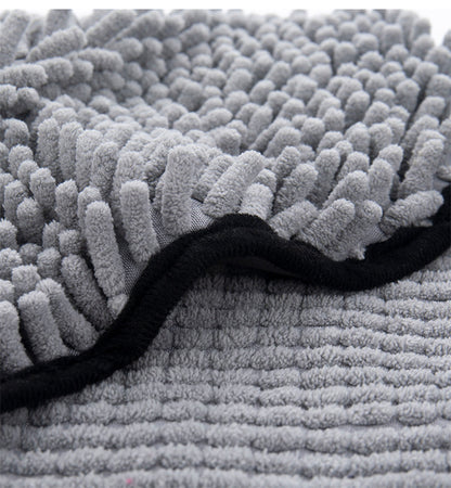 Groom Glory Super Absorbent Dog Cat - Bath Towel Pockets