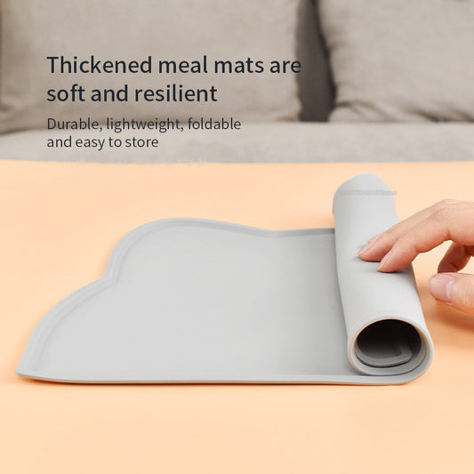 Groom Glory Waterproof Silicone Pet Feeding Mat – Non-Slip Food-Grade Placemat for Dogs & Cats

