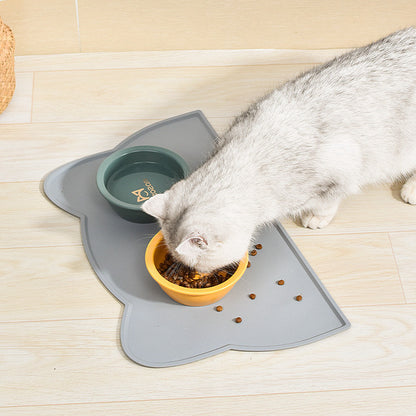 Groom Glory Waterproof Silicone Pet Feeding Mat – Non-Slip Food-Grade Placemat for Dogs & Cats
